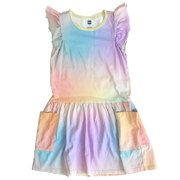 Tea Collection Girls Purple Ombre Dress size: 6 Years - Picture 1 of 2